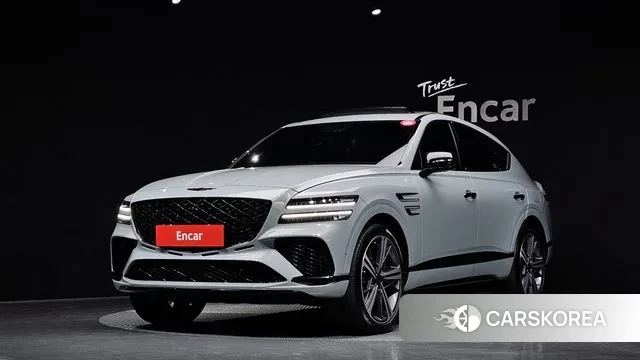 Genesis GV80 Coupe 2023 Светло-серебряный цвет из Кореи