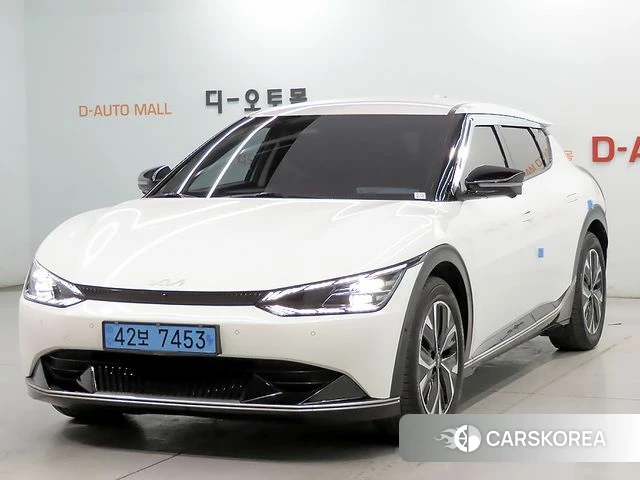 Kia EV6 2022 Белый из Кореи