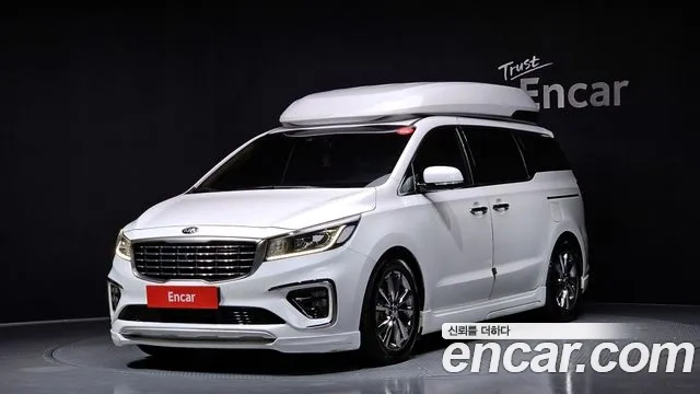 Kia The New Carnival 2018 Белый из Кореи