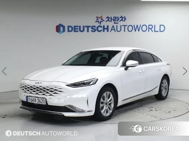 Kia K8 2021 Белый из Кореи