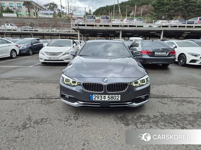 BMW 4 Series (F32) 2020 Черный из Кореи