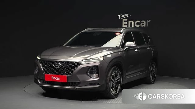 Hyundai Santa Fe TM 2018 Серый из Кореи