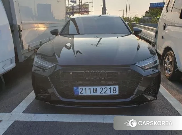 Audi A7 (4K) 2021 Черный из Кореи