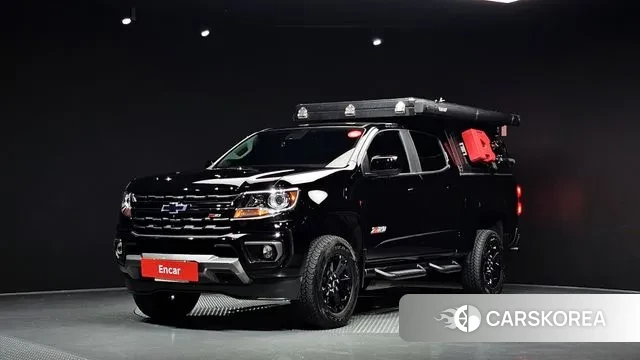 Chevrolet (GM Daewoo) Real New Colorado 2021 Черный из Кореи