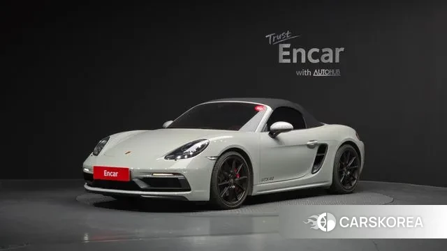 Porsche 718 Boxster 2023 Серый из Кореи