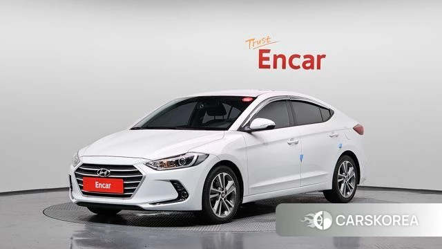 Hyundai Avante AD 2018 Белый из Кореи