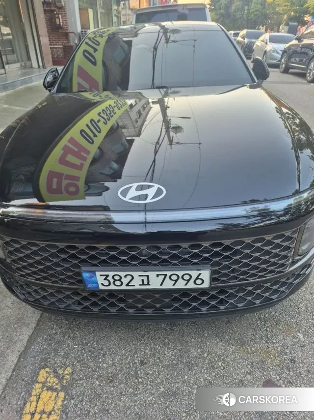 Hyundai Grandeur (GN7) 2023 Черный из Кореи