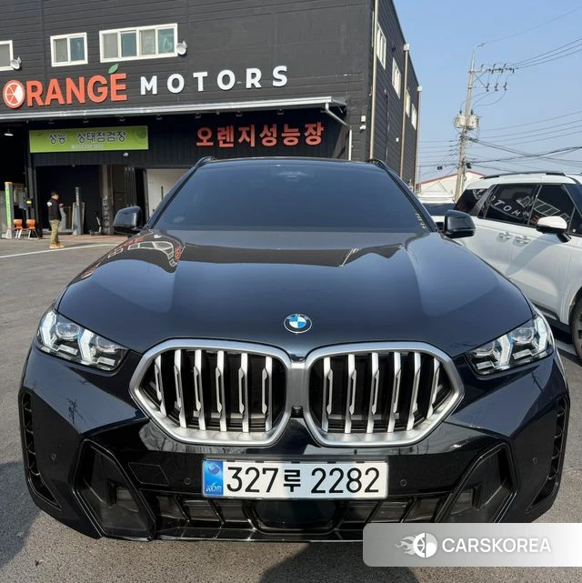BMW X6 (G06) 2025 Черный из Кореи