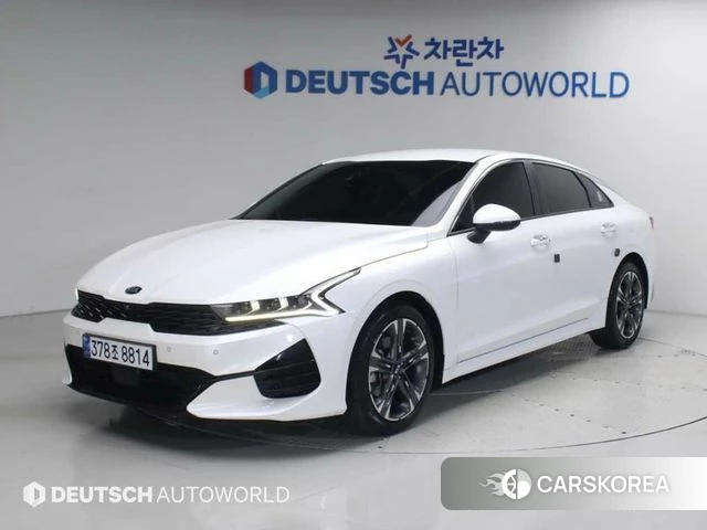 Kia K5 3rd generation 2021 Белый из Кореи