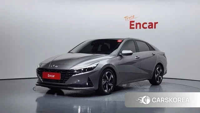 Hyundai Avante (CN7) 2020 Серебряный из Кореи