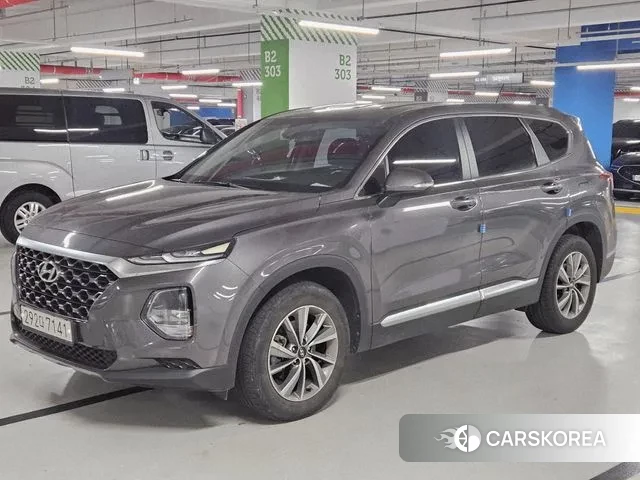 Hyundai Santa Fe TM 2019 Серый из Кореи