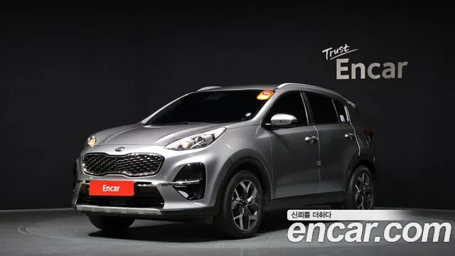 Kia Sportage The Bold 2019 Серебристо-серый из Кореи