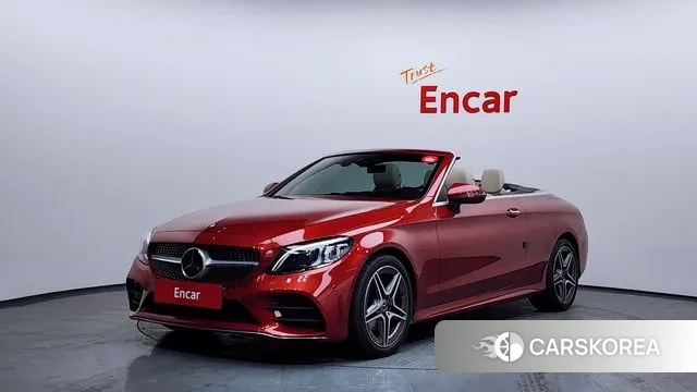Mercedes-Benz C-Class W205 2020 Красный из Кореи