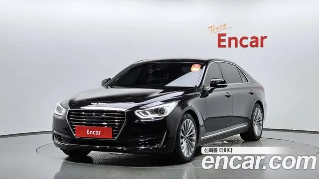 Genesis EQ900 2018 Черный из Кореи