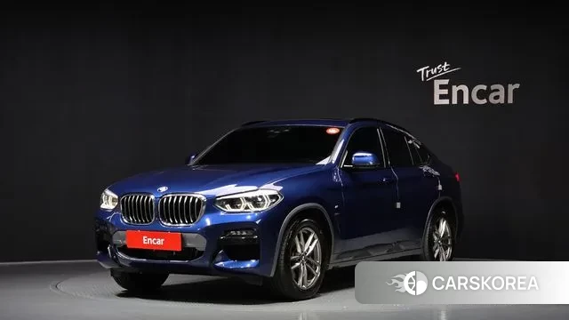 BMW X4 (G02) 2021 Синий из Кореи