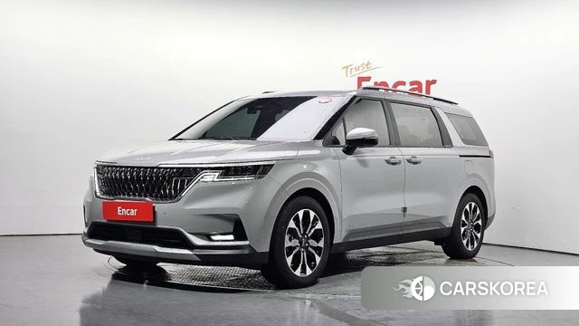 Kia Carnival 4th generation 2023 Серебристо-серый из Кореи