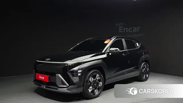 Hyundai Kona Hybrid (SX2) 2023 Черный из Кореи