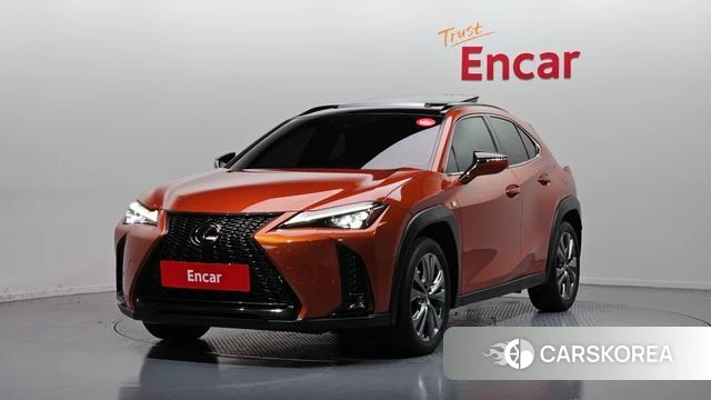 Lexus UX250h 2023 Оранжевый из Кореи