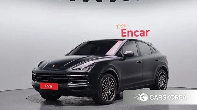 Porsche Cayenne (PO536) 2023 Черный из Кореи