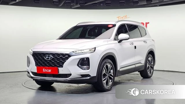 Hyundai Santa Fe TM 2019 Белый из Кореи