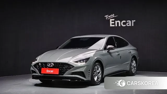 Hyundai Sonata (DN8) 2021 Серебристо-серый из Кореи