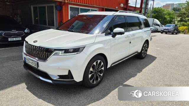 Kia Carnival 4th generation 2021 Белый из Кореи