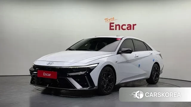 Hyundai The New Avante (CN7) 2024 Белый из Кореи