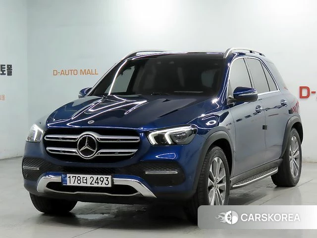Mercedes-Benz GLE-Class W167 2021 Синий из Кореи