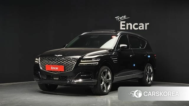 Genesis GV80 2021 Черный из Кореи