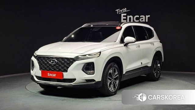 Hyundai Santa Fe TM 2018 Белый из Кореи