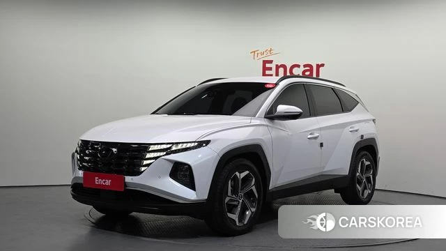 Hyundai Tucson (NX4) 2021 Белый из Кореи