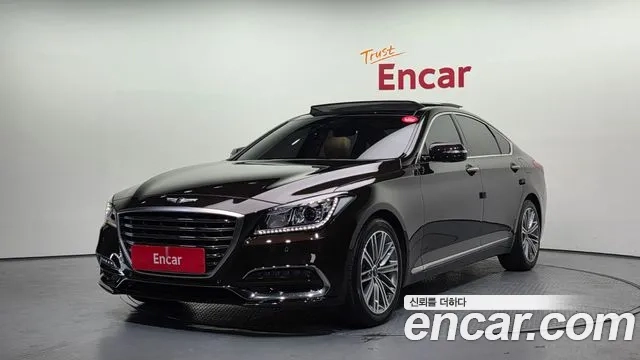 Genesis G80 2018 Коричневый из Кореи