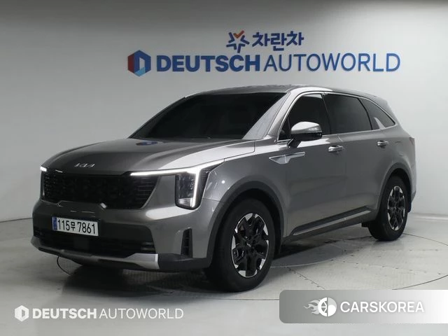 Kia The New Sorento 4th Generation 2025 Серый из Кореи