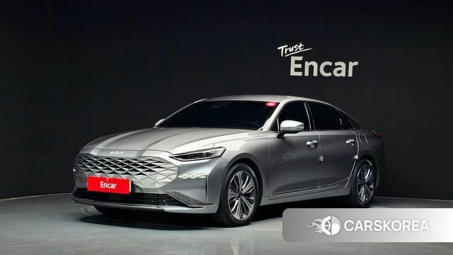 Kia K8 Hybrid 2023 Серый из Кореи