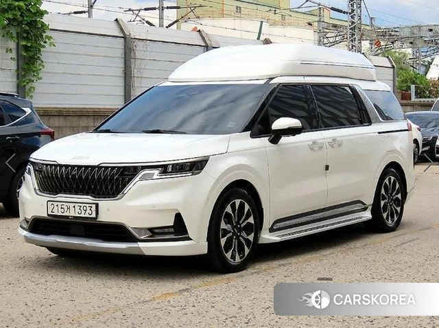 Kia Carnival 4th generation 2021 Белый из Кореи