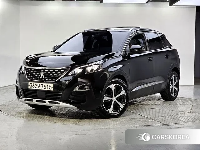 Peugeot 3008 second generation 2020 Черный из Кореи
