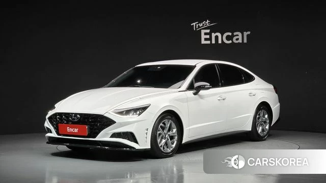 Hyundai Sonata (DN8) 2022 Белый из Кореи