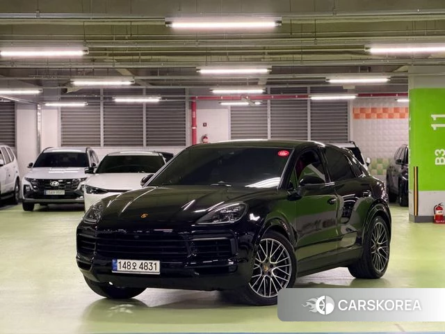 Porsche Cayenne (PO536) 2021 Черный из Кореи