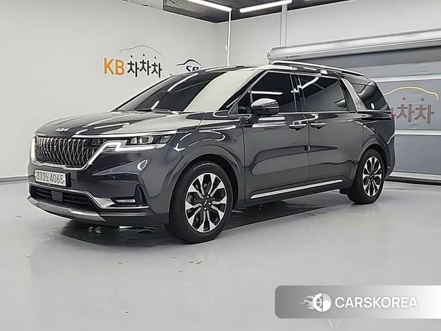 Kia Carnival 4th generation 2022 Серый из Кореи