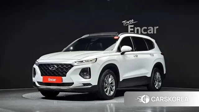 Hyundai Santa Fe TM 2018 Белый из Кореи