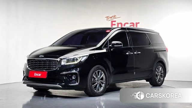 Kia The New Carnival 2019 Черный из Кореи