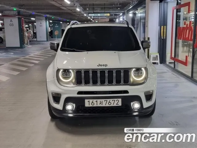 Jeep Renegade 2020 Белый из Кореи