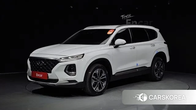 Hyundai Santa Fe TM 2018 Белый из Кореи