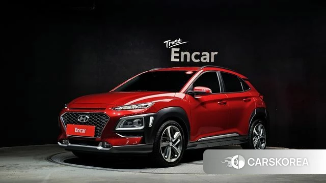 Hyundai Kona 2019 Красный из Кореи
