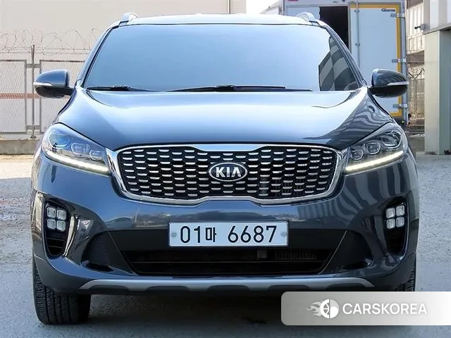 Kia The New Sorento 2018 Серый из Кореи