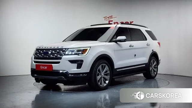 Ford Explorer 2018 Белый из Кореи