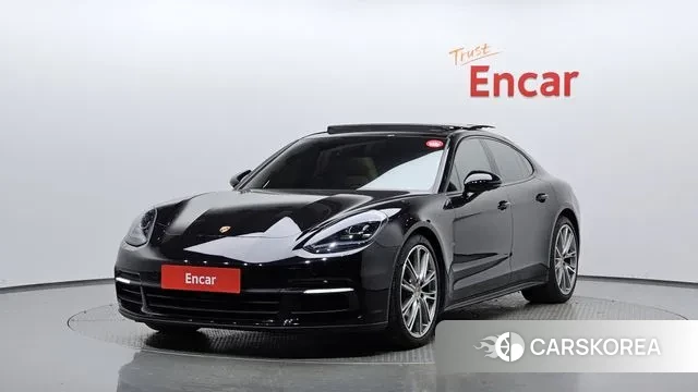 Porsche Panamera (971) 2018 Черный из Кореи