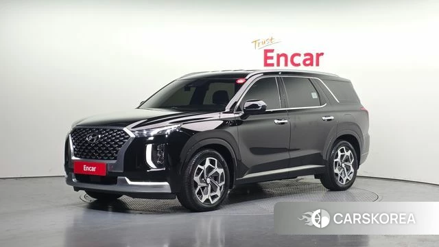 Hyundai Palisade 2021 Черный из Кореи