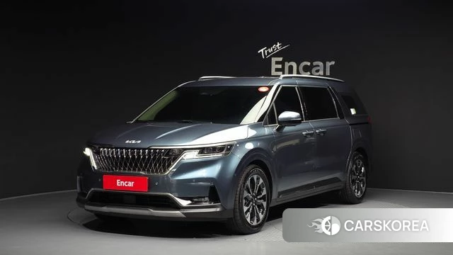 Kia Carnival 4th generation 2022 Синий из Кореи