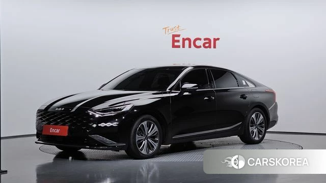 Kia K8 Hybrid 2023 Черный из Кореи